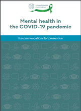 Mental health in the COVID-19 pandemic: Recommendations for prevention